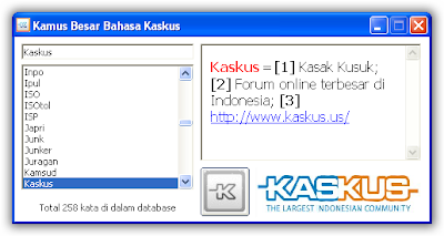 Kamus Besar Bahasa Kaskus (KBBK) v2.0