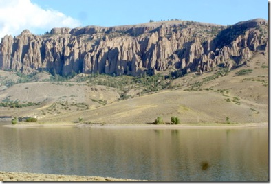 View across lake Curecanti