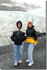 DSC04435 Pete and Sue at Exit Glacier, end of trail