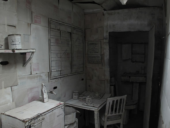 The Cardboard Apartment by Luise Valdes (a.k.a. Don Lucho)