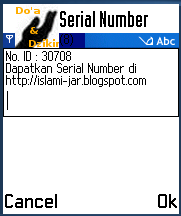 Java serial number