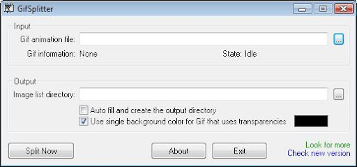 GifSplitter - Descompacte e salve imagens de animações GIF gifsplitter