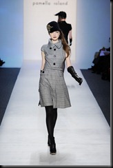 Pamella Roland Runway Fall 2010 MBFW daywear with cloche Pamella Roland Runway Fall 2010 MBFW daywear with cloche
