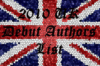 2010 UK Debut Authors List