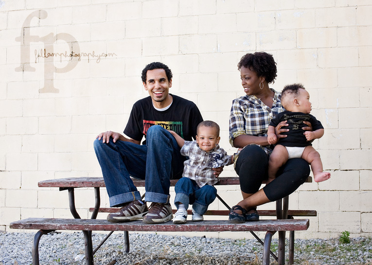  :: Deerings | Family :: This beautiful family of four came all the way up to Dayton to do some photos in the Webster Street Market area. I couldn't get enough of their boys. Their oldest seems to be a budding photographer/art director, and their youngest is just a little lover. :)