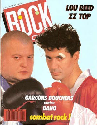 Etienne Daho en couverture de Rock & Folk en 1989