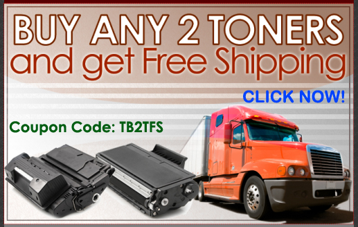 2 Toners equals Free Shipping