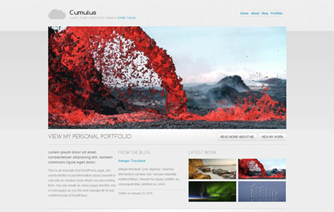 Cumulus cumulus 10 teme gratuite pentru Wordpress