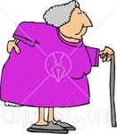 [5266-Obese-Elderly-Woman-Walking-On-A-Cane-With-A-Painful-Back-Clipart[5].jpg]