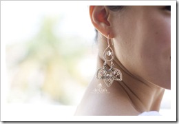 Handmade Wire Jewelry: Silver Lotus Earrings For wedding