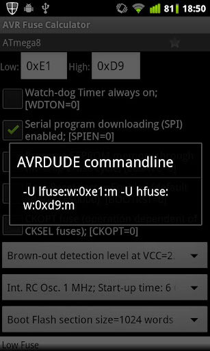 【免費工具App】AVR Fuse Calculator-APP點子