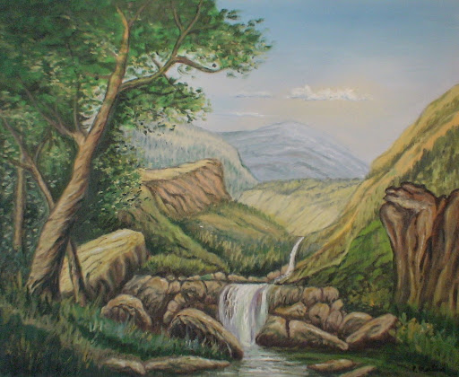 paisajes para pintar con acuarelas