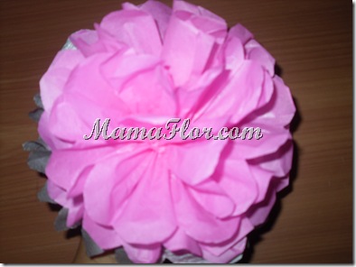 flores de papel pinocho paso a paso