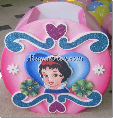 Caja Porta Regalos para Fiesta Infantil | Princesas Disney - Manualidades  MamaFlor