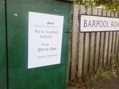 Socialist graffiti barpool road