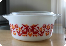 red pyrex