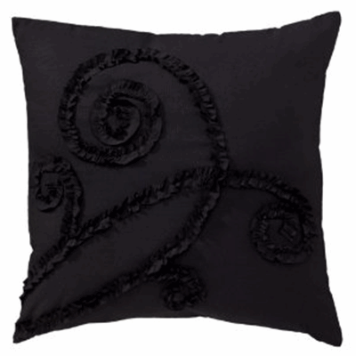 ruffle pillow