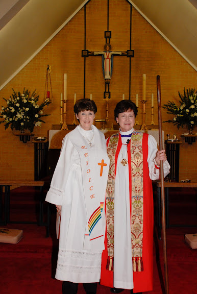 Mtr. Lee and Bishop Dena Harrison Mtr. Lee and Bishop Dena Harrison
