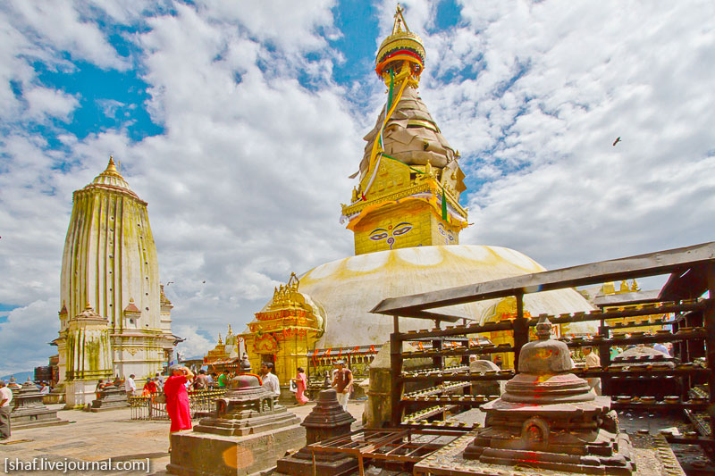 Swayambhunath stupa; Kathmandu, Nepal | ступа Сваямбунат; Катманду, Непал