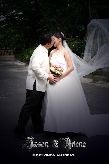 The newly wed couple.