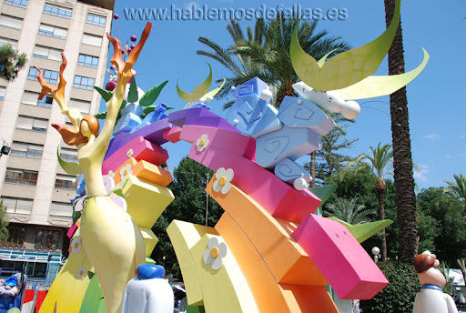 hablemosdefallas en la Hoguera CALDERON DE LA BARCA - PLAZA DE ESPAÑA