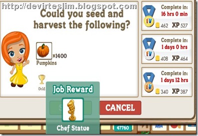 co-op farming job reward