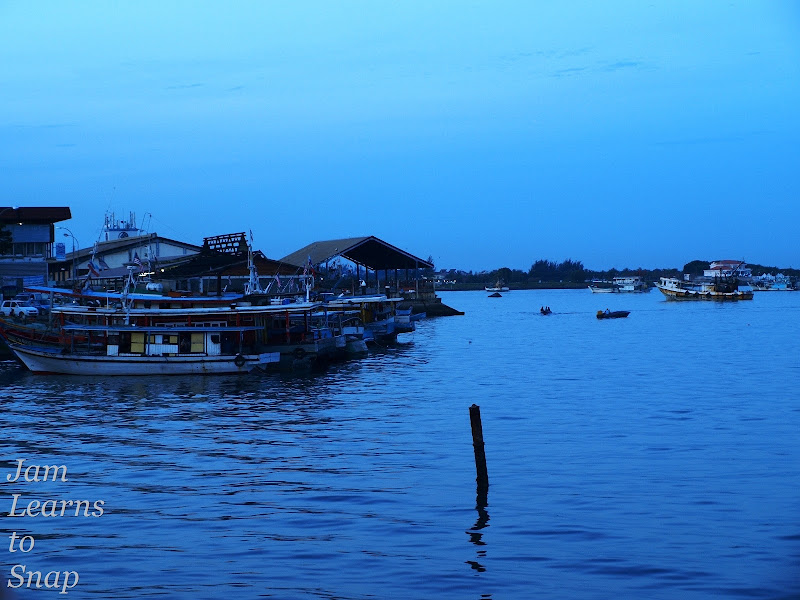 dawn, kota kinabalu waterfront, photography