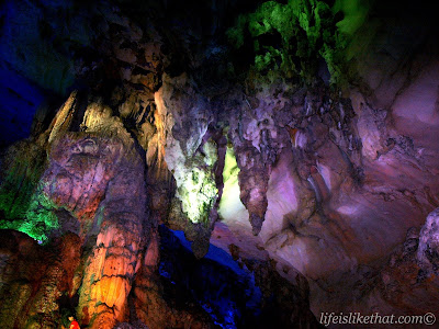 guilin, seven star cave, stalactite, stalagmite