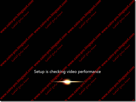 17 - Setup Is Checking Video Performance 17 - Setup Is Checking Video Performance