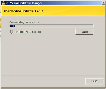 proses download update-an pcmav 2.0