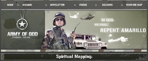 Imagem do site oficial do Repent Amarillo Imagem do site oficial do Repent Amarillo. Eles se denominam o Exército de Deus e vestem roupas do exércitos em suas missões.