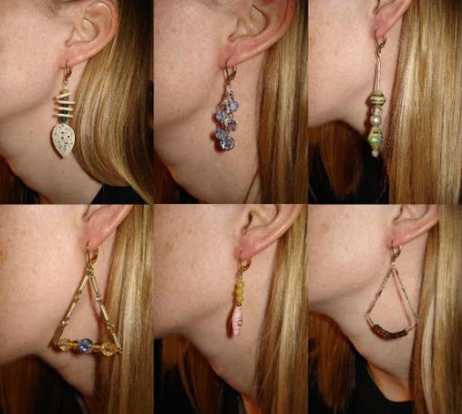 Prom Queen earrings, $10;
