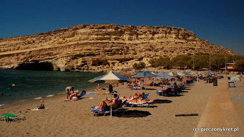 iraklion Matala   plaża