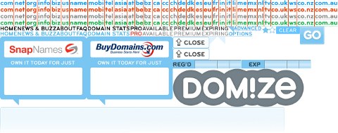 Domize, besplatni brzi web servis za traženje domena Domize, besplatni brzi web servis za traženje domena