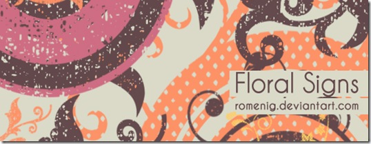 floral signs floral signs
