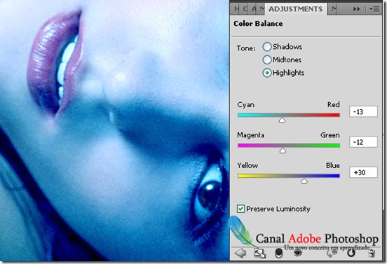 Blue Effect Photoshop tutorial 07 Blue Effect Photoshop tutorial 07