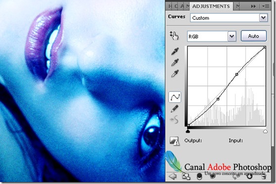 Blue Effect Photoshop tutorial 08 Blue Effect Photoshop tutorial 08