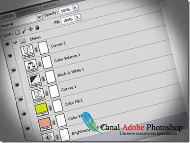 Utilizando camadas de ajustes 000 Utilizando camadas de ajustes 000