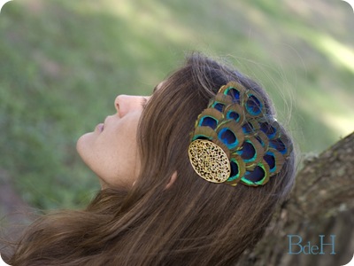 Diadema Pavo Real-detalle Diadema Pavo Real-detalle