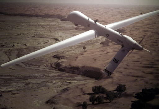 RQ-1 Predator drone aircraft. It was reported this week that a drone attack in northwest Pakistan may have killed a key member of Al Qaeda. AP Photo / Department of Defense / file via csmonitor.com