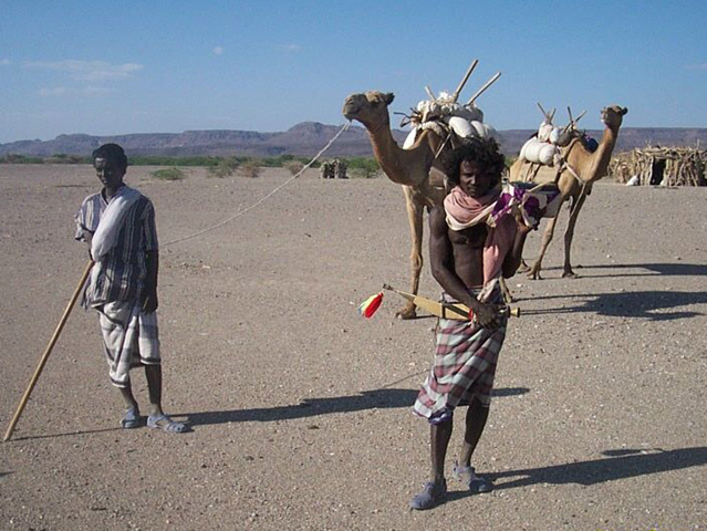 Nomads in Djibouti, Africa, July 2007. Jcart1534 / IRIN / wikinews.org