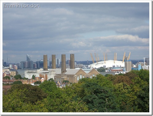 The Old Greenwich Power Station with The O2 in the background