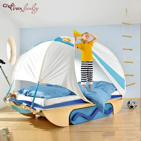 Children's bed unique sailing vessels, photos and image