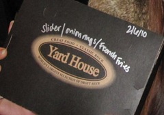To Go Box @ Yard House