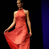 presentace nastavení 1 sec. LÉTO- NYMFY finále Top Styl Designer 2006 UNIVERSE VERSE UNI -střih bezezbytku - společenský oděv