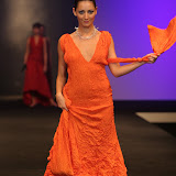 Lpresentace nastavení 1 sec. ÉTO- NYMFY finále Top Styl Designer 2006 UNIVERSE VERSE UNI -střih bezezbytku - společenský oděv