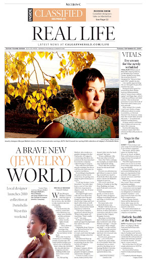 Real Life section front page D+C - Calgary Herald