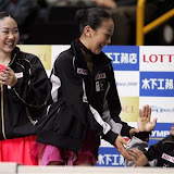 Yukari Nakano, Mao Asada and Daisuke Takahashi
