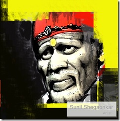 Sai Baba Painting_26 Sai Baba Painting_26