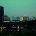 The twin towers@KLCC through the haze and pollution. I can see the ugly gateway kindda building on the left from the office pantry.